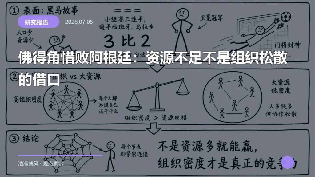 佛得角惜败阿根廷：资源不足不是组织松散的借口